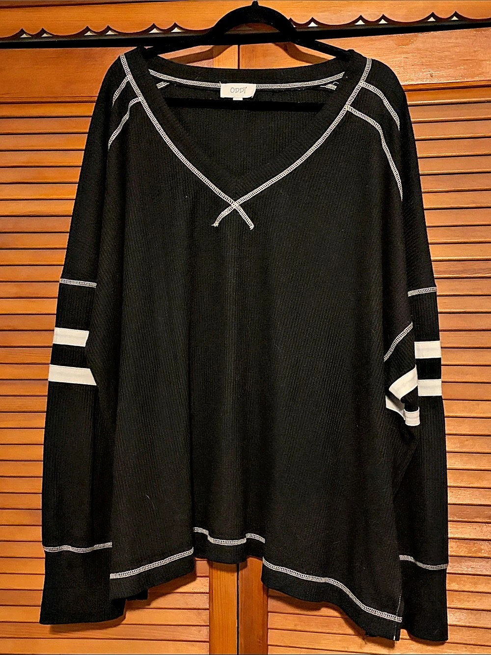 ODDY Black & White Color Block 3XL